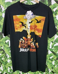 NEW! Jurassic Park World T Shirt Men's Sz Medium Dinosaur Movie Promo Tee - Picture 1 of 5