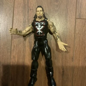 WWE Mattel Flashback Undertaker Wrestling Figure Biker Deadman WWF Ultra Rare - Picture 1 of 3