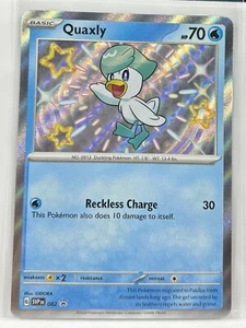 Pokemon Quaxly - 082 - SV: Scarlet & Violet Promo Cards (SVP) M-NM - Picture 1 of 1