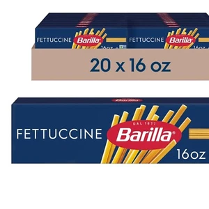 Kosher Certified Fettuccine Pasta, Non-GMO 20-Pack - 16 oz Box for Easy Meals - Picture 1 of 9