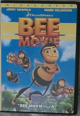 BEE MOVIE Jerry Seinfeld Renee Zellweger Dream (DVD 2007, Widescreen) - Image 1 of 2