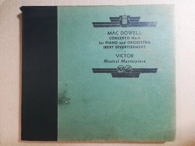 JESUS MARIA SANROMA Ibert Divertissement; MacDowell Concerto 4x78 Victor AM-324 - Image 1 of 2