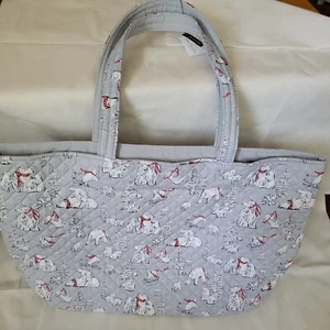 VERA BRADLEY ICONIC GRAND TOTE BEARY ALLEGRO NUOVA CON ETICHETTE - Foto 1 di 8