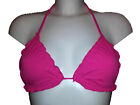 Calzedonia Pink Triangle Bikini Top UK 34A Eur 75 Fr 90 No padding halterneck 