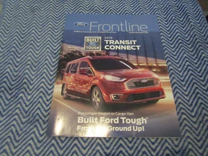 2019 Ford Transit Conectar Resistente Modelo Intro Dealer Revista Folleto - Imagen 1 de 3