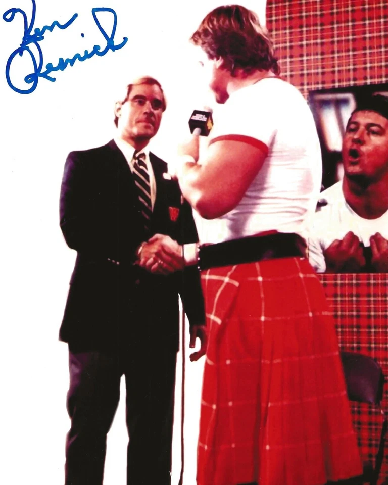 WWE KEN RESNICK Autografiado Color 8x10 con Roddy Piper AWA/ECW Pic1 con Certificado de Autenticidad Foto 1 de 1