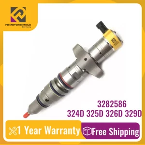 Inyector de combustible de motor C7 328-2586 para Caterpillar 324D 325D 326D 329D 3282586 - Imagen 1 de 6