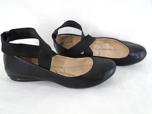 Jessica Simpson Ballerinas Damenschuhe 7 Mandayss knöchelhoch schwarz - Bild 1 von 9