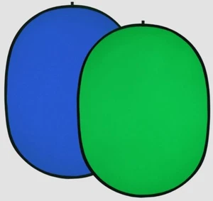 Fondo emergente grande portátil Chromakey verde azul plegable fondo nuevo - Imagen 1 de 2