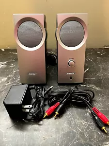 Bose Companion 2 Desktop Laptop PC Computer Speaker System Speakers Silver - Picture 1 of 5