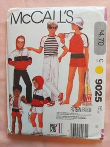 McCall's 9025 Vintage Boy's Jacket, Top, Pants or Bathing Suit Pattern Size 10 - Picture 1 of 2