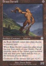 4x Brass Herald ~ Moderately Played Apocalypse MTG Magic x4 4 UltimateMTG Playse