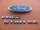 04 05 06 07 FORD FREESTAR SE REAR TRUNK TAIL GATE EMBLEM LOGO BADGE SIGN SET Ford Freestar