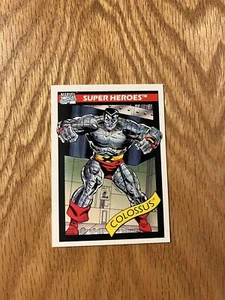 1990 Marvel Comics Super Heroes Trading Card #36 Colossus - Picture 1 of 2
