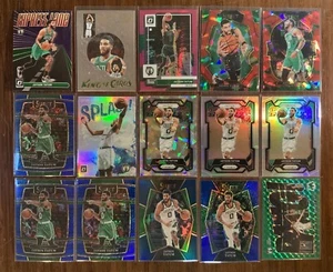 Jayson Tatum 2023-24 Prizm Silver 15 Card SP Parallel Collection Boston Celtics - Picture 1 of 1