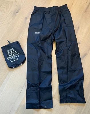 Regatta Pack It Impermeable Niños Niños Sobre Pantalones con el saco de cosas Foto 1 de 3