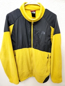 Giacca vintage The North Face Denali gialla anni 90 pile uomo XL - Foto 1 di 4