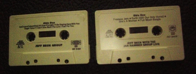 JEFF BECK JAN HAMMER GROUP CASSETTS + GUITAR WORLD 2025 ICONIC AXES VOL 46 NO 3 - Image 1 of 4