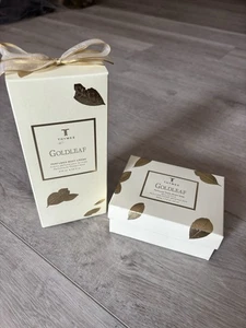 Thymes Goldleaf Perfumed Body Creme 9.25 oz & Perfumed Triple-Milled Soap 7 oz - Picture 1 of 6