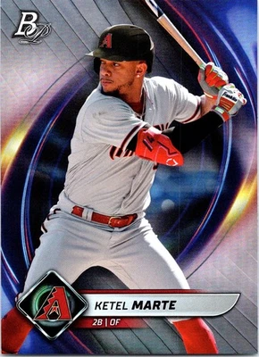 2022 Bowman Platinum - Ketel Marte #55 - Image 1 of 2