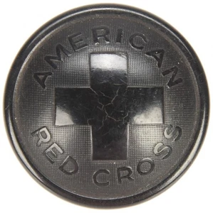 WWI Era Vegetable Ivory American Red Cross Uniform Button - Picture 1 of 2
