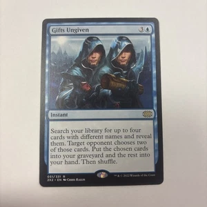 Gifts Ungiven LP Double Masters 2022 MTG English Regular Blue Instant Tutor - Picture 1 of 10