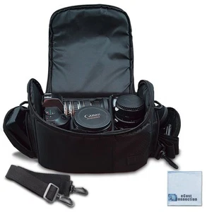 Deluxe große Digitalkamera/Video gepolsterte Tragetasche/Tasche für Nikon, Son... - Bild 1 von 9