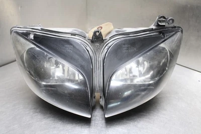 01-05 YAMAHA FZ1 FRONT HEADLIGHT HEAD LIGHT LAMP 5LV-84310-20-0 BROKEN TABS Foto 1 de 4