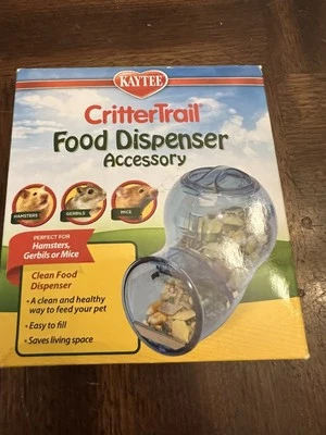 Accesorio dispensador de alimentos Kaytee CritterTrail para animales pequeños hámster ratón rata Foto 1 de 4