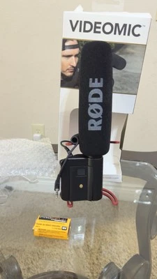 Micrófono de escopeta Rode VideoMic DSLR compacto para cámara - Excelente estado Foto 1 de 4