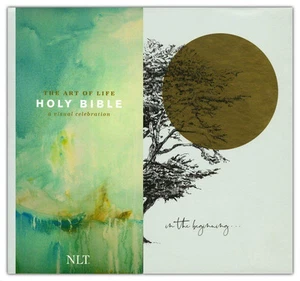 The NLT Art of Life Holy Bible: A Visual Celebration (Hardcover, Teal) .. NEW - Imagen 1 de 1