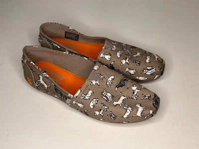 Zapatos planos de espuma viscoelástica Bobs by Skechers para perros para mujer talla 8 Foto 1 de 4