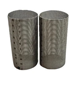 2 Stück Paul Mueller Filtersieb Siebschalen Einsätze Stahl 95 x 48 x 50 mm - Bild 1 von 6