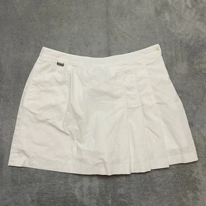 Lauren Active Ralph Lauren Women Size 14 White Skort Skirt Athletic Golf Tennis - Picture 1 of 10