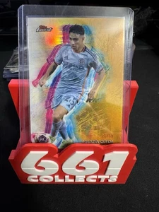 Agustin Ojeda 2024 Topps Finest MLS Hologlow Gold Rookie #’d /50 NYCFC - Picture 1 of 1
