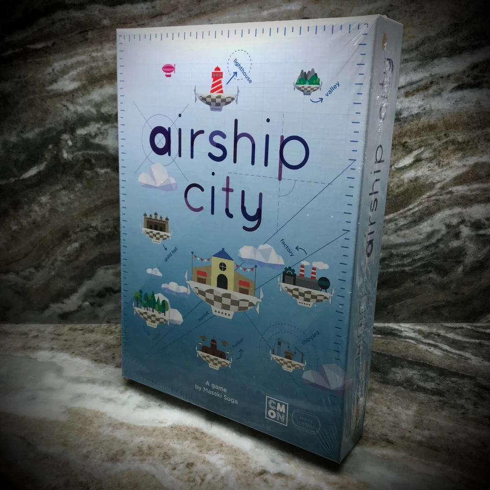 CMON Cool Mini or Not Airship City Board Game