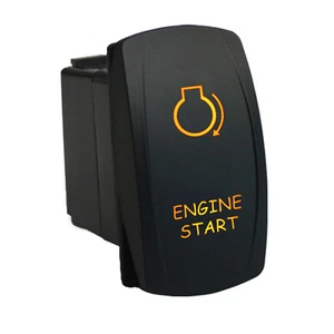 Interruptor basculante arranque motor 6M53om 12V LED MOMENTÁNEO barco marino impermeable DPDT - Imagen 1 de 1