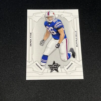 2008 Leaf Rookies & Stars Rookie /999 Derek Fine #190 Rookie RC - Image 1 of 4