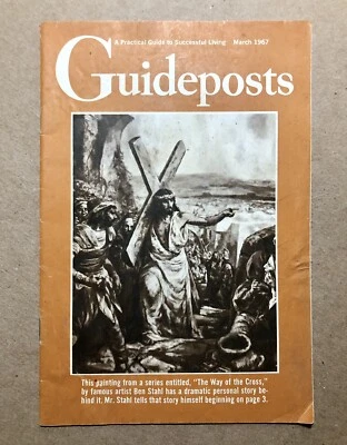 Guideposts Magazine 1960s (March 1967, Vintage) Artist Ben Stahl, VG! - Image 1 of 4
