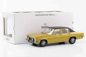 183685 1/18 OPEL DIPLOMAT V8 1969 GOLD BLACK - Picture 1 of 3