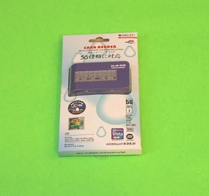 Mini lector de tarjetas de memoria de alta velocidad USB 2.0 56 EN 1 para CF xD SD MS SDHC (púrpura) - Imagen 1 de 4