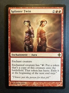 MTG Splinter Twin Rise of the Eldrazi Near-Mint Condition Red Rare! - Picture 1 of 2