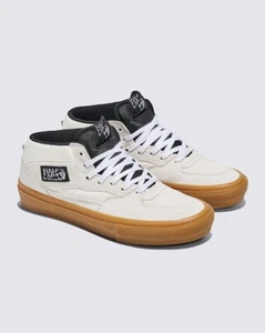 VANS SKATE HALF CAB SHOE Antique White / Gum - Picture 1 of 6