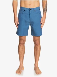Nuovi pantaloncini da uomo Quiksilver Nelson Surfwash 18" blu nuovi con etichette taglia 38 - Foto 1 di 5