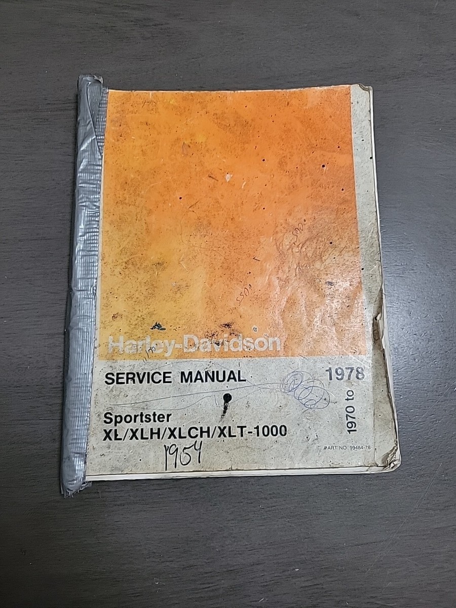 Harley Davidson 1978 Repair Motorcycle Manuals and