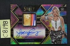 2023 Panini Select WWE -LACEY EVANS- SSP Multi-Color Worn Relic/Auto /25 (C8198