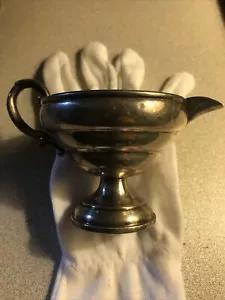 LR STERLING SILVER WEIGHTED CREAMER - 76g - Picture 1 of 6