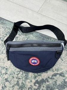 Canada Goose Logo Belt Bag | Navy Blue | Crossbody Bum 100% Authentic