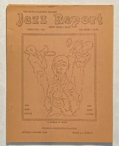 Jazz Report Magazine Vol 4 #6 Vinyl Collecting & Reviews, Ragtime, Blues 1960s - Picture 1 of 2