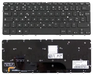 Original Französische Tastatur DELL XPS 12 13 L321x L322x 9Q23 9Q33 /DE177-FR - Bild 1 von 3